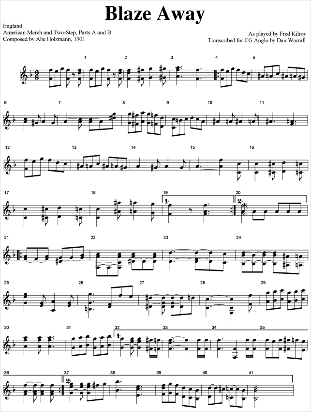 Fred Kilroy's Blaze Away