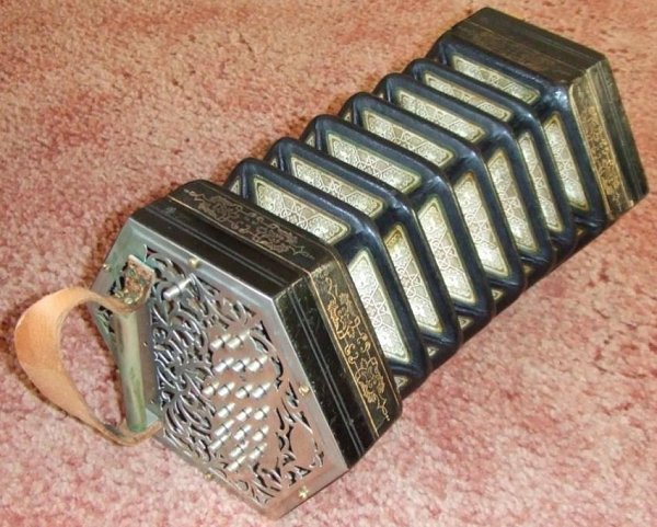 Fred Kilroy's concertina